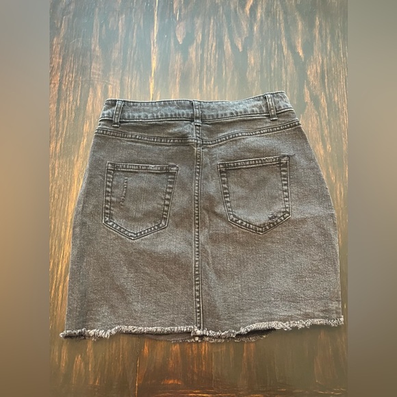 Wild Fable Black Denim Skirt - Picture 2 of 3